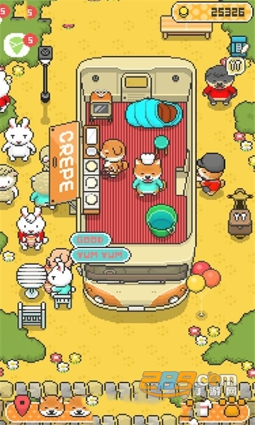 FoodTruckPup(柴犬店长的可丽饼店汉化破解版)v1.0.1破解版