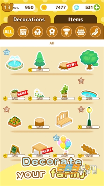 Rilakkuma Farm(轻松熊农场汉化最新版)v2.6.0汉化版