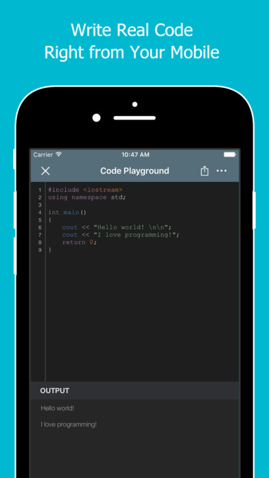 Learn to Code with C++APP