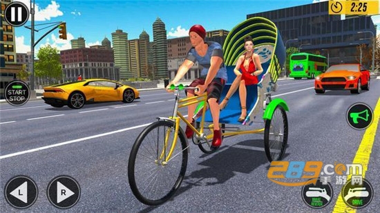 Bicycle Tuk Tuk Auto Rickshaw : New Driving Games(这儿自动人力车官方版)v1.0.1