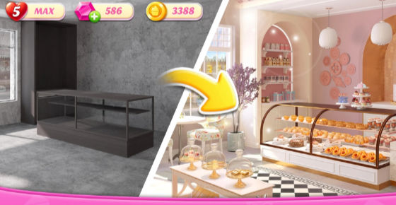 面包店改建(Flower Shop Makeover)