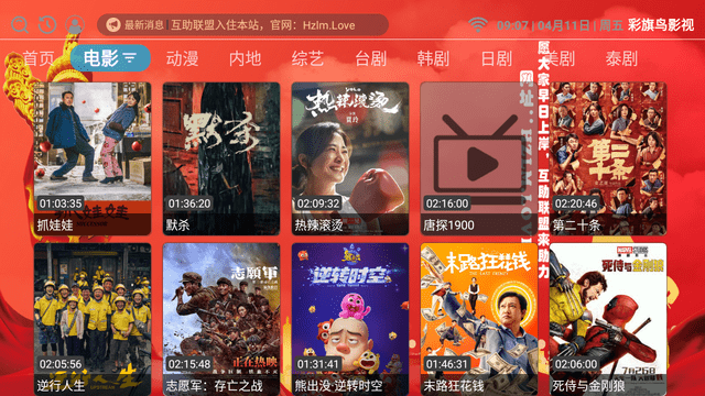 彩旗鸟影视