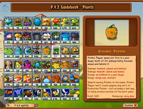 Almanaque de MOOTS. | Plants vs. Zombies PvZ Esp…