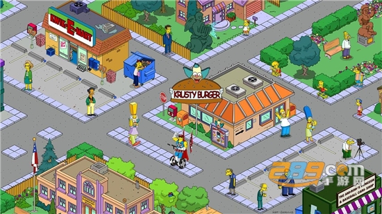 辛普森一家游戏中文版安卓下载无限甜甜圈最新版（Springfield）v4.65.0免费安卓版
