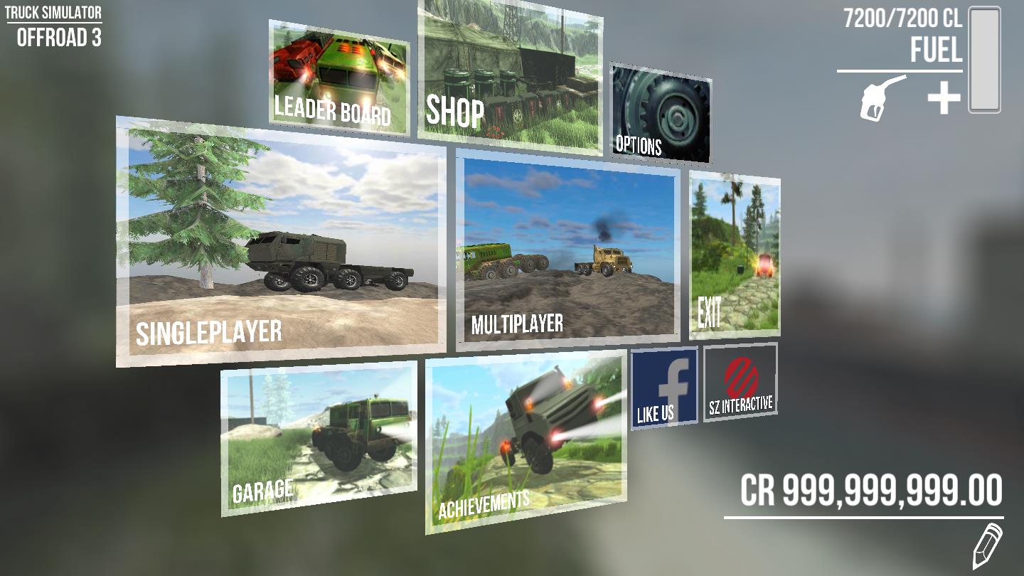 Truck Simulator Offroad 3(卡车模拟器越野3无限金币修改版) 1.0.2破解免费版