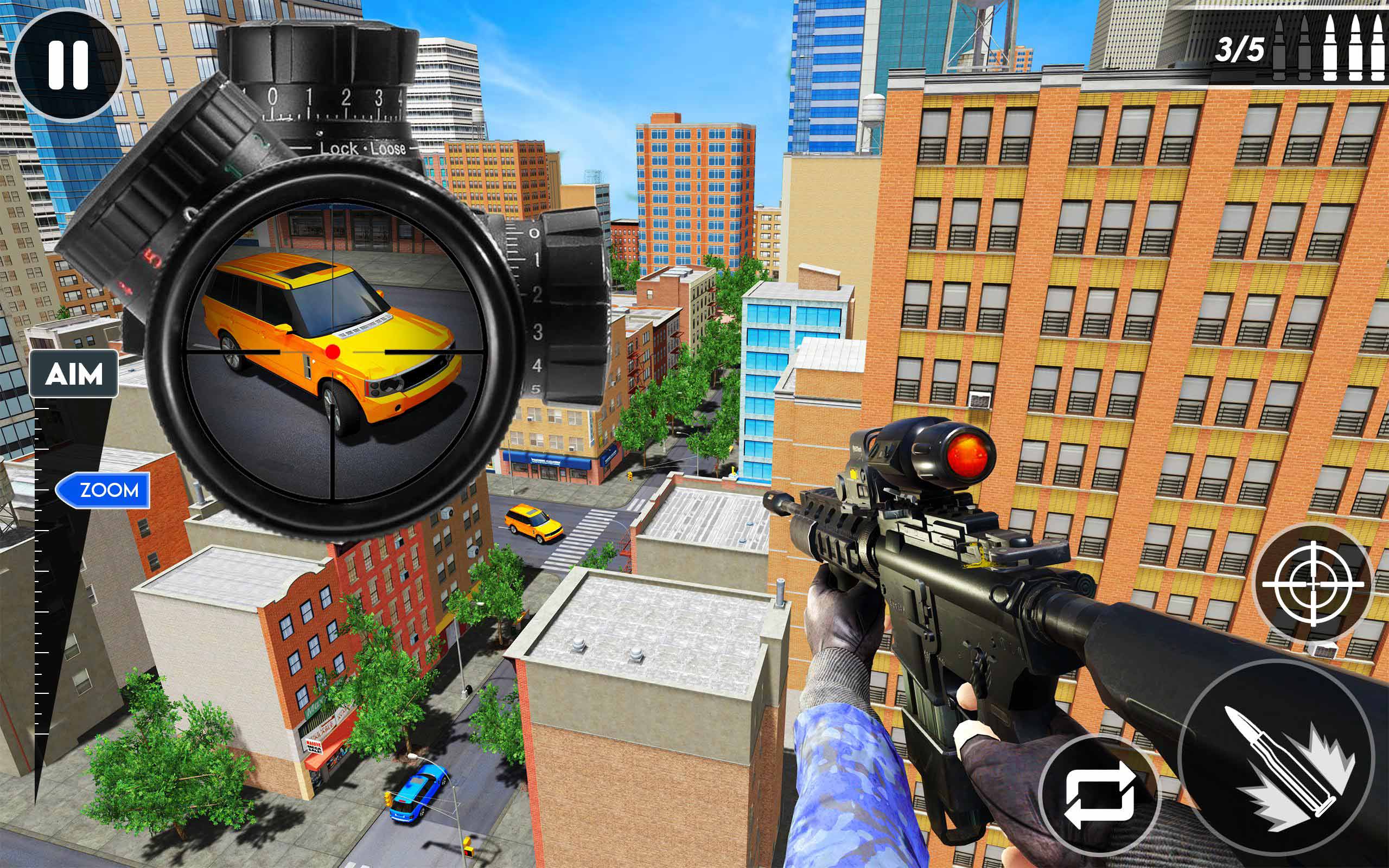 3D狙击手射击破解版（3D Sniper Shooting Games） 1.2最新版
