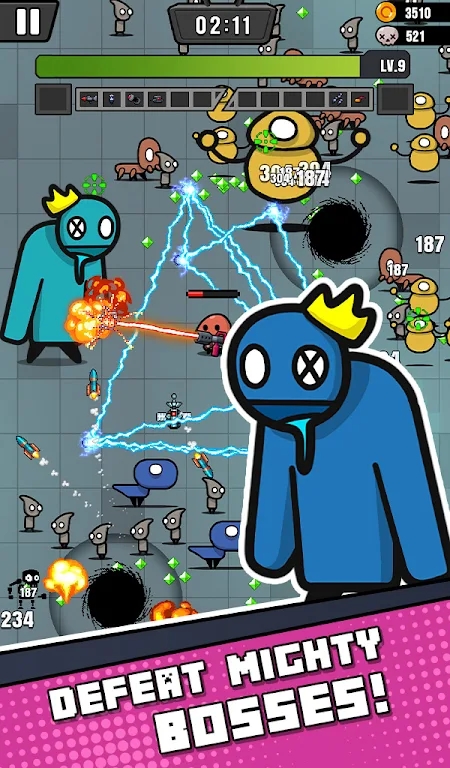 小小英雄生存io最新版(Tiny Hero Survival.io) 1.134安卓版