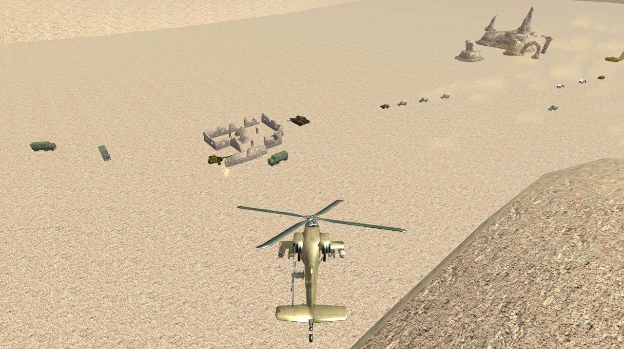 武装直升机3D战斗空袭破解版 武装直升机3D战斗空袭破解版