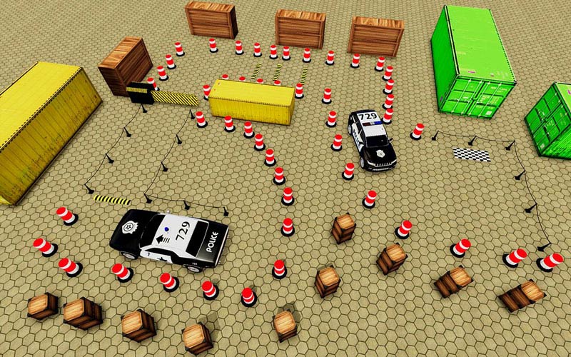 Police Car Parking Simulator 2020(疯狂的交警停车场破解版) 1.1.42最新版