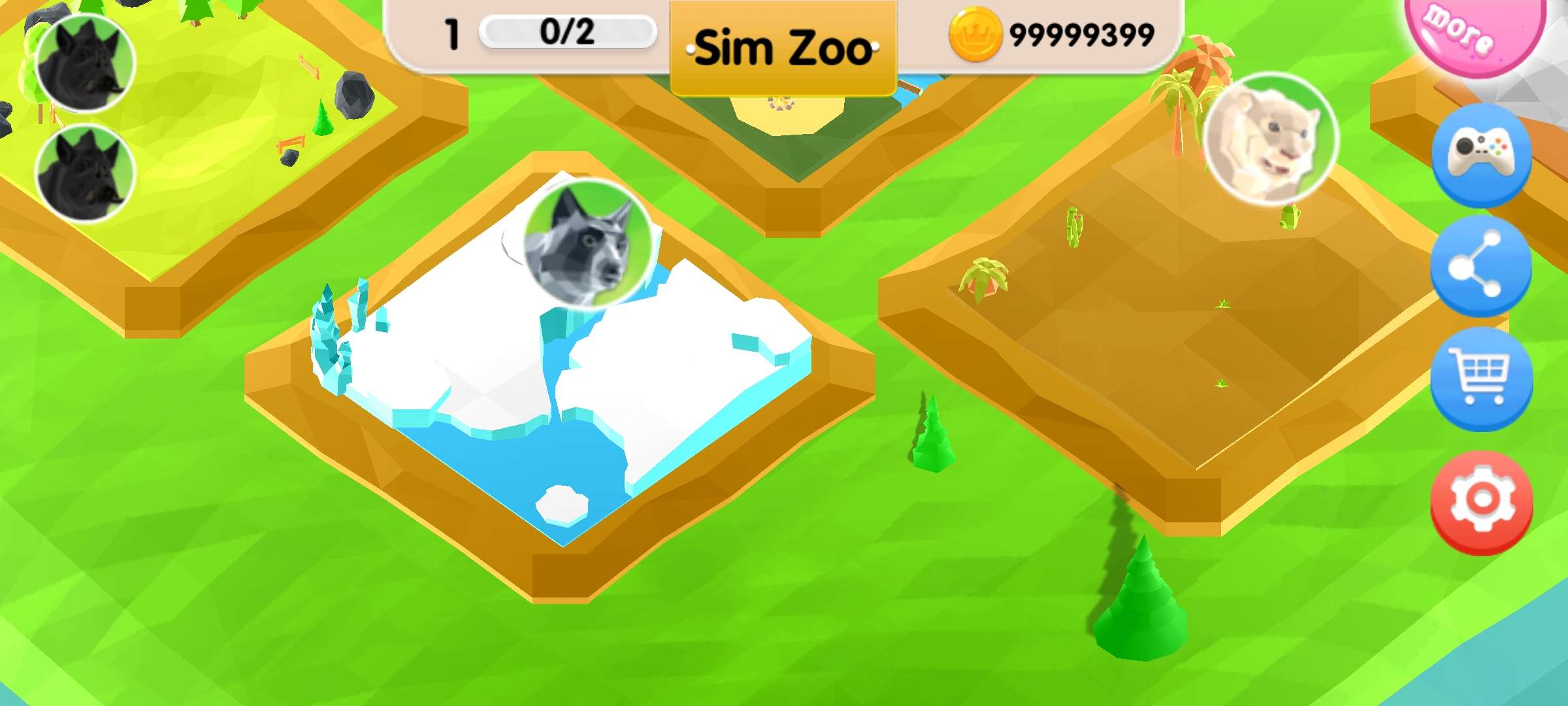 Sim Zoo(奇妙动物园无限金币版) 1.1.6安卓破解版