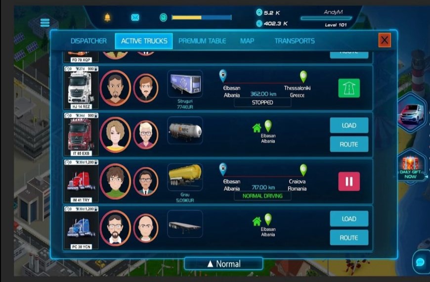 Virtual Truck Manager 2(虚拟卡车经理2免广告获得奖励版) 1.0.20修改版