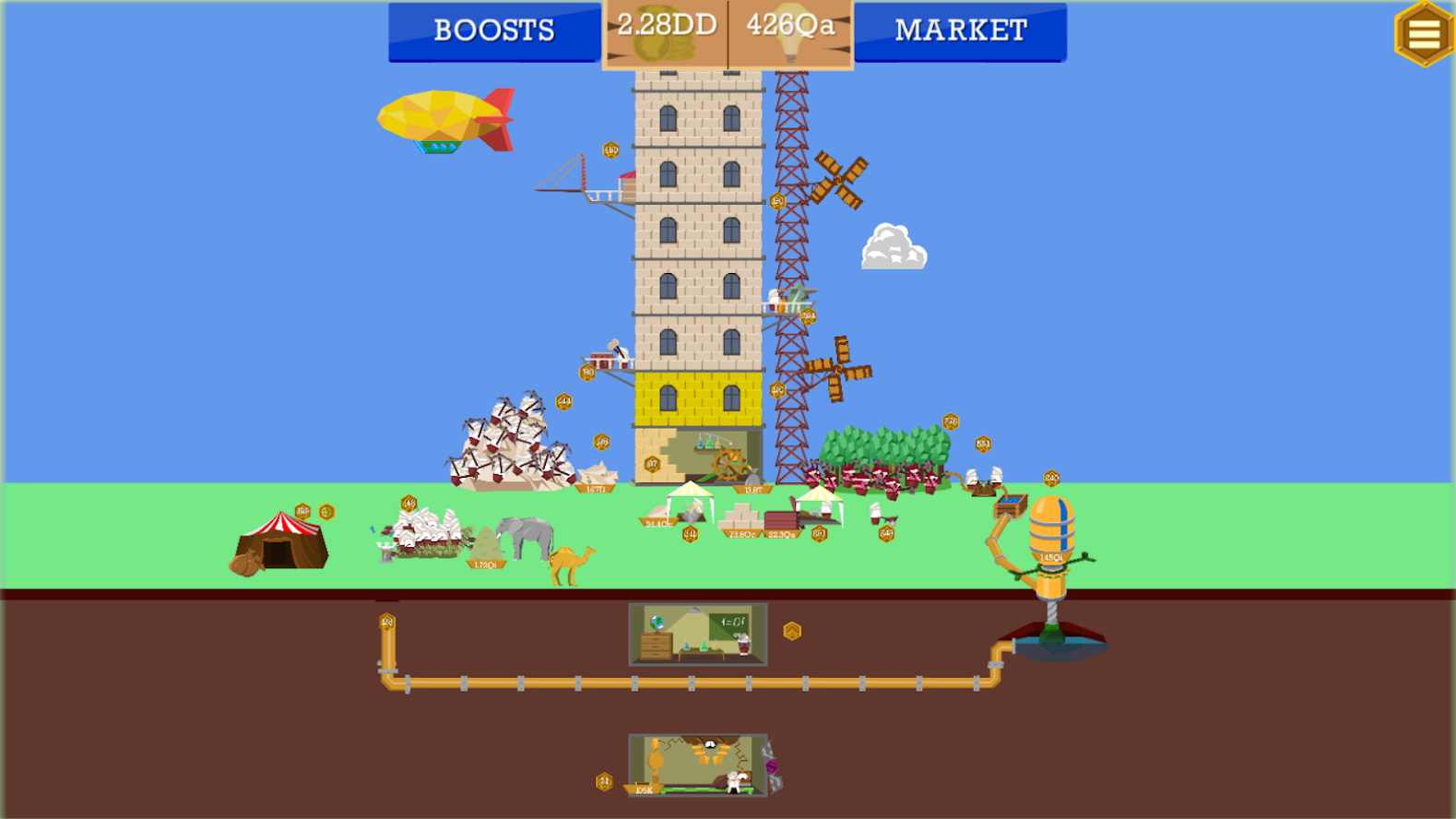 Idle Tower Builder(空闲塔楼建设者建筑大亨经理破解版) 1.2.2安卓版