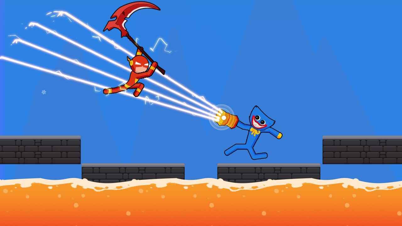 波比vs火柴人免广告（Poppy Stickman Fighting） 1.0.8安卓版