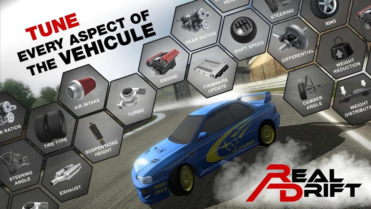 真正的漂移赛车精简版破解版 5.0.8最新版