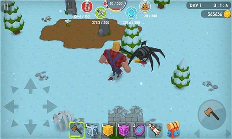 生存大世界无敌版游戏无限血中文（Mine Survival） 2.5.0安卓版