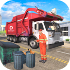 Trash Truck Driving Simulator: Dumping Game(垃圾车驾驶模拟器破解版) 0.8全车辆版