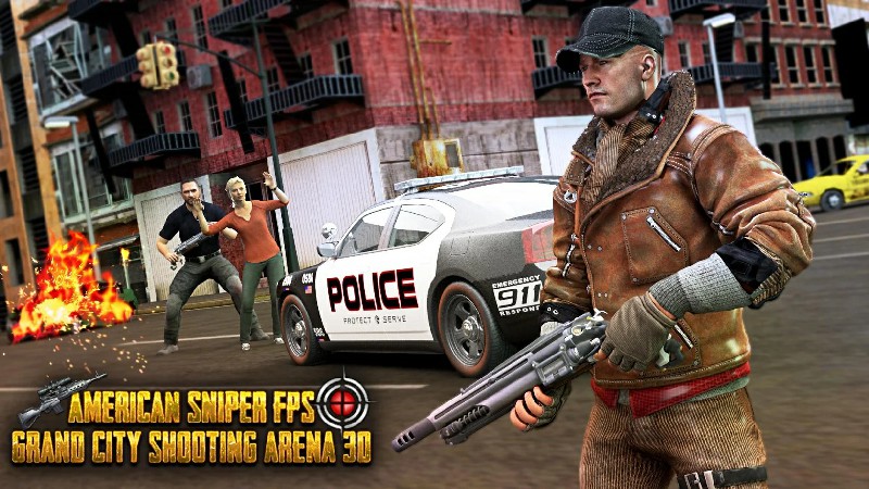 狙击精英3d刺客破解版（FPS Sniper 3D Gun Shooter Free Fire:Shooting Games） 1.38最新版
