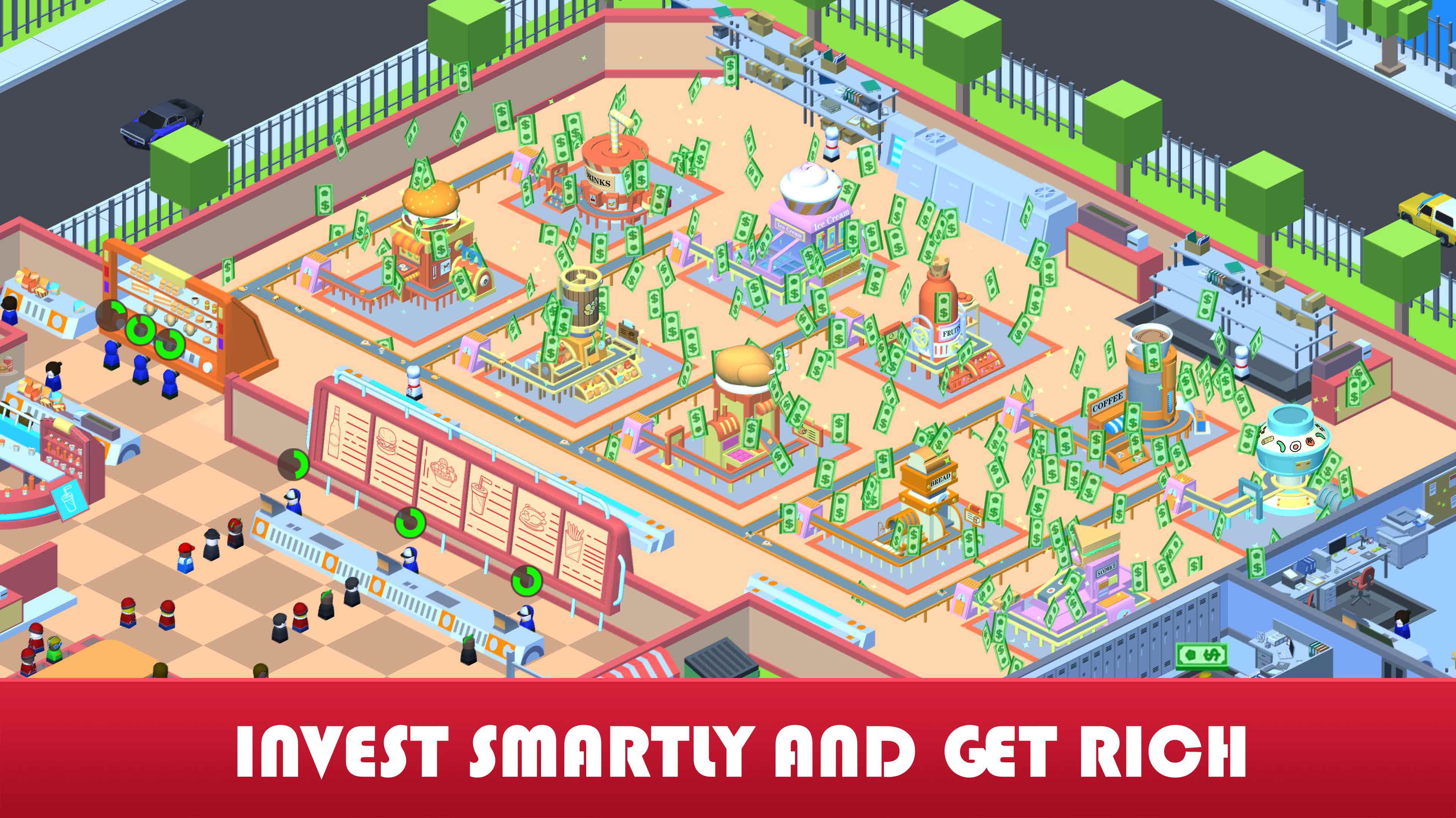 IdleFastFoodTycoon(快餐业大亨无限钞票版) 2.1破解版