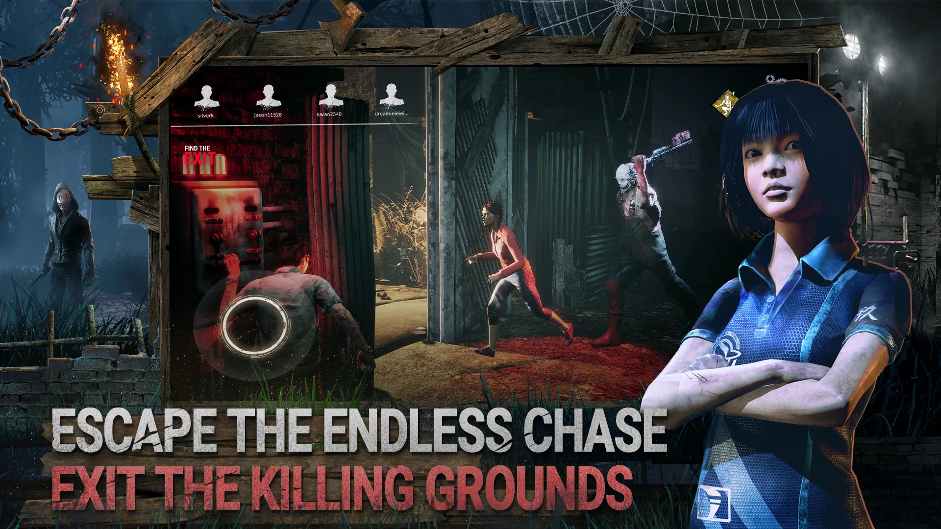 黎明杀机手游官方正版(Dead by Daylight Mobile) 1.290242.290242最新版