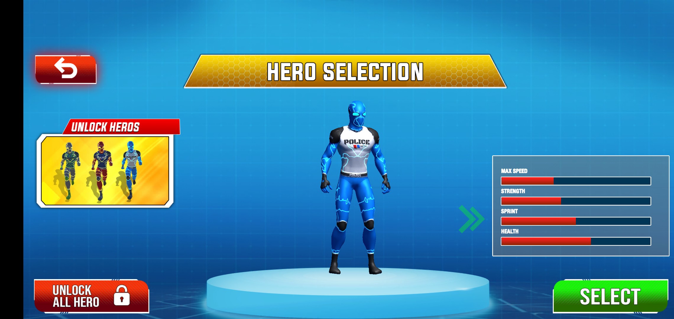 Grand Police Chase Speed Hero(极速英雄机器人无限金币版) 2.0.0破解版
