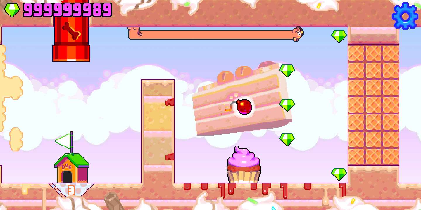 Silly Sausage: Doggy Dessert(香肠热狗甜点无限钻石破解版) 1.0.0安卓版