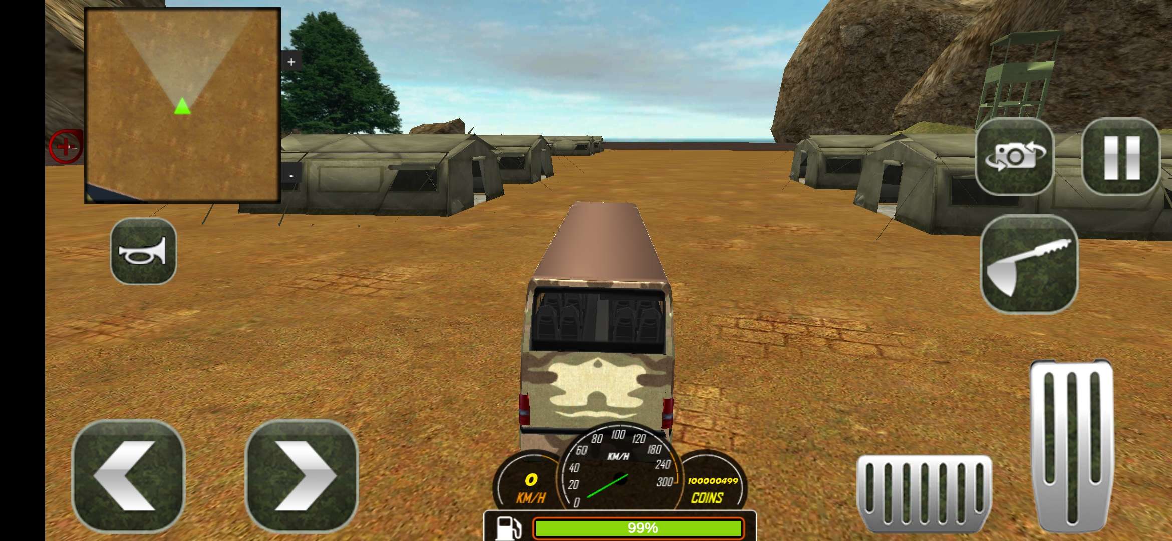 陆军巴士驾驶2017无限金币版（Army Bus Driving 2019 - Military Coach Transporter） 1.0.9破解版