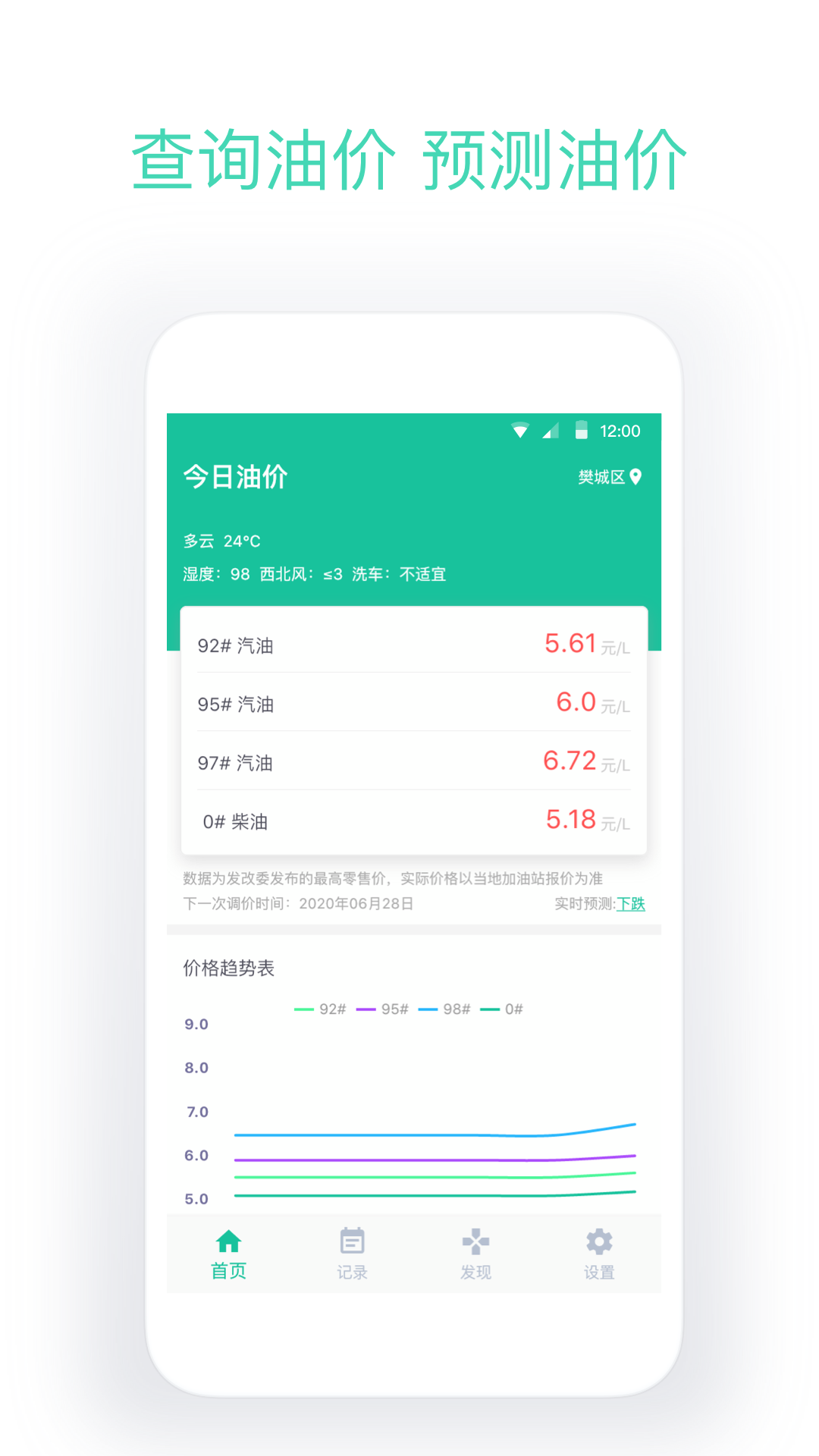今日油价APP最新版 2.8.0安卓版