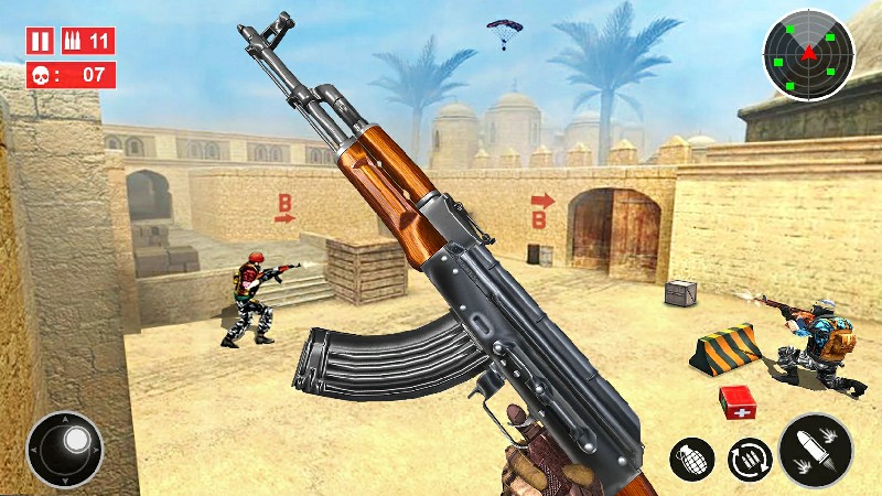Commando Strike(突击队罢工无限金币版) 1.0.6破解版