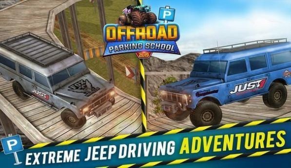 Offroad Jeep Parking School 2019: Car Driving Test Offroad Jeep Parking School 2019: Car Driving Test