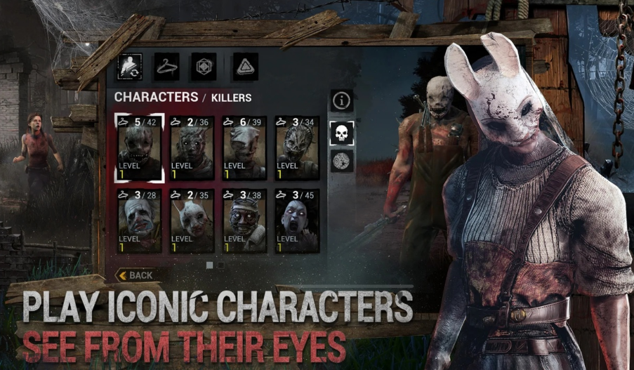 黎明杀机亚服最新版本2026(Dead by Daylight Mobile) 1.290242.290242手机版