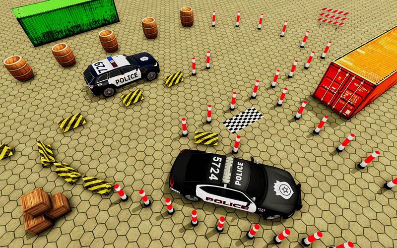 Police Car Parking Simulator 2020(疯狂的交警停车场破解版) 1.1.42最新版