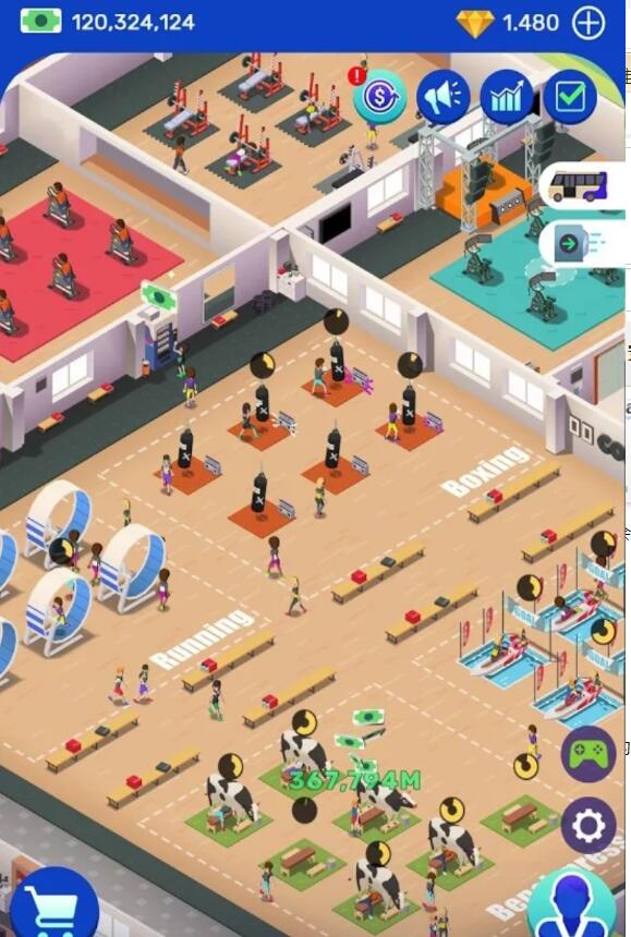 超懒健身房大亨最新版(Idle Fitness Gym Tycoon) 1.7.2手机版