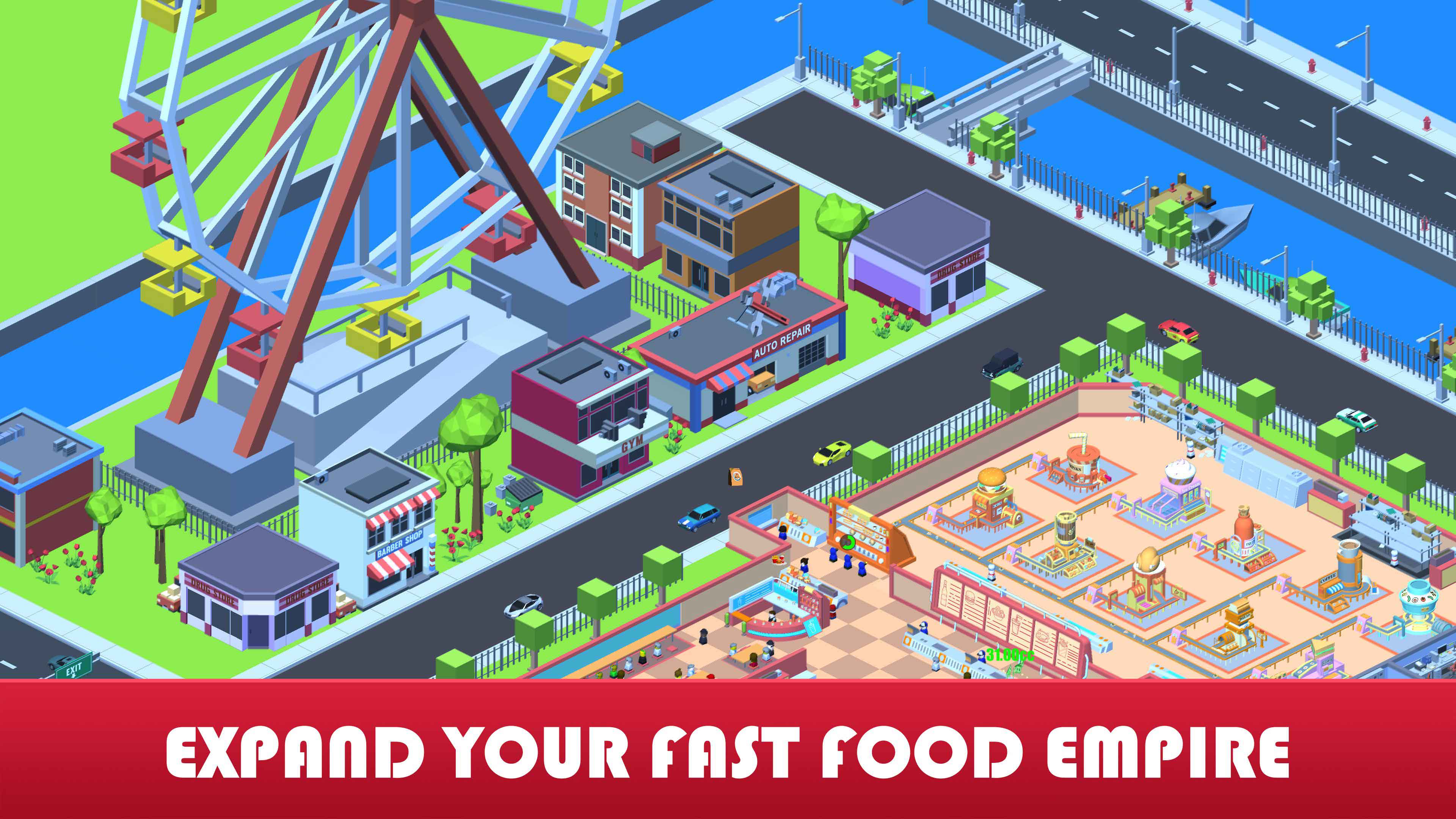 IdleFastFoodTycoon(快餐业大亨无限钞票版) 2.1破解版