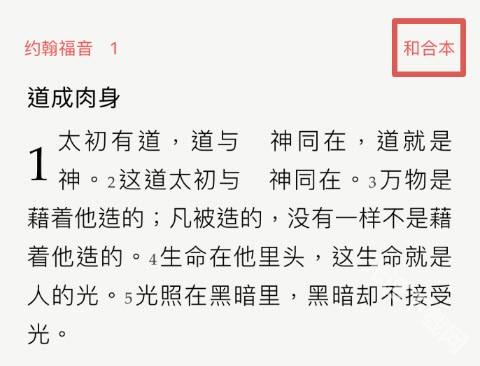微读圣经