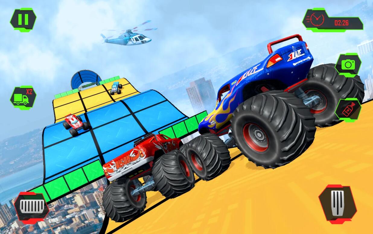 Monster Truck Game(怪物卡车游戏不可能的特技驾驶手游) 0.2安卓版