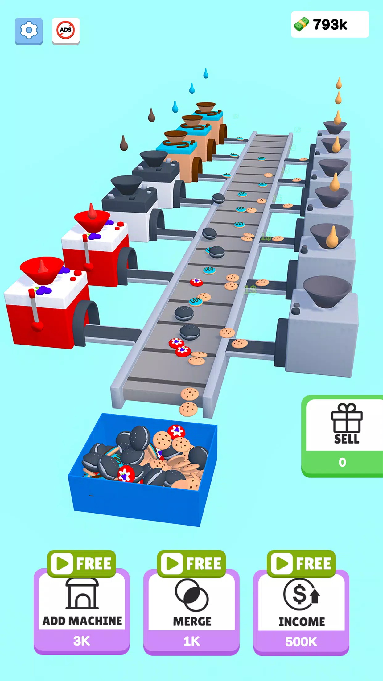 闲置甜点工厂最新版(Idle Dessert Factory Fever) 0.0.8安卓版