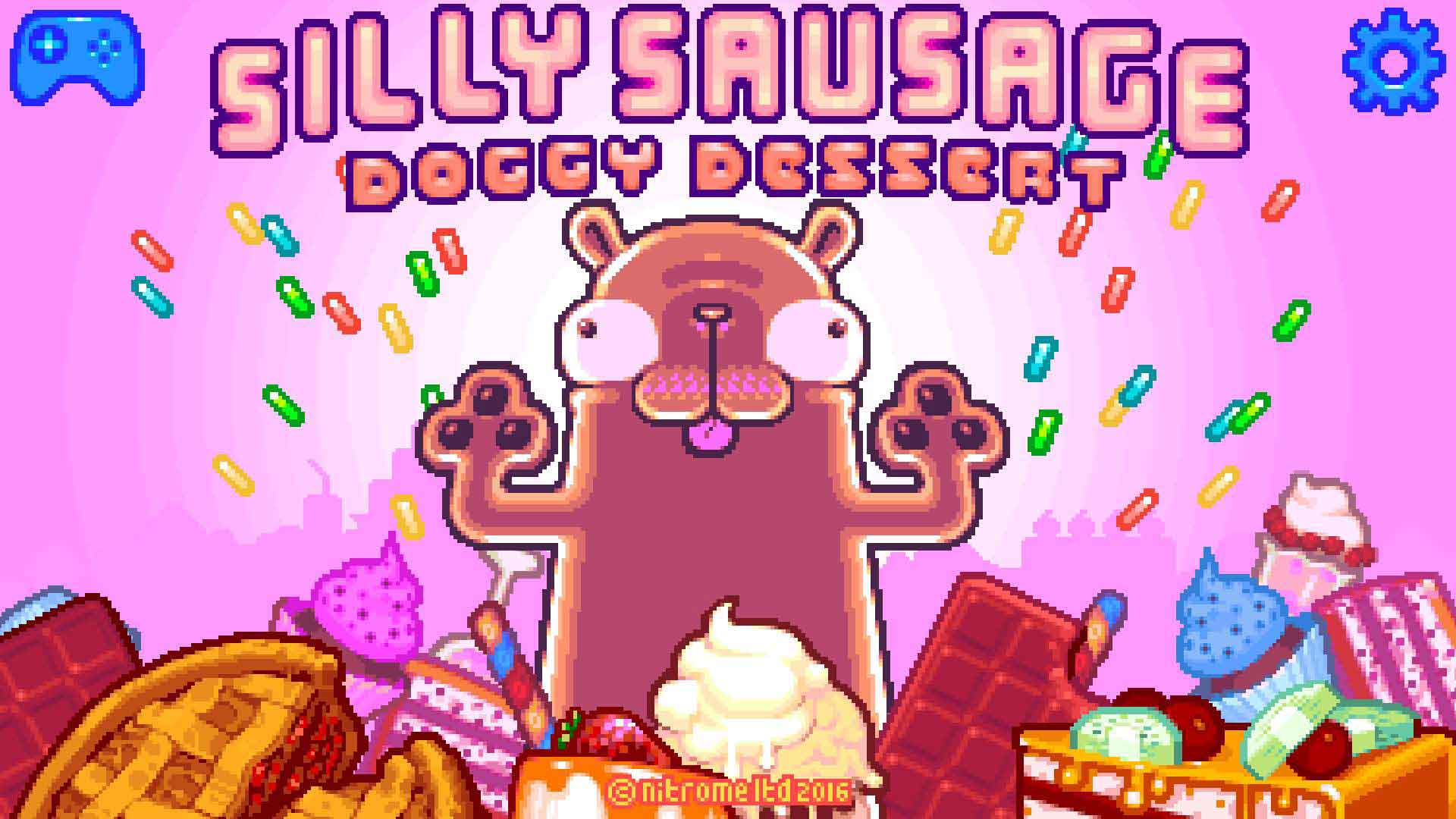 Silly Sausage: Doggy Dessert(香肠热狗甜点无限钻石破解版) 1.0.0安卓版