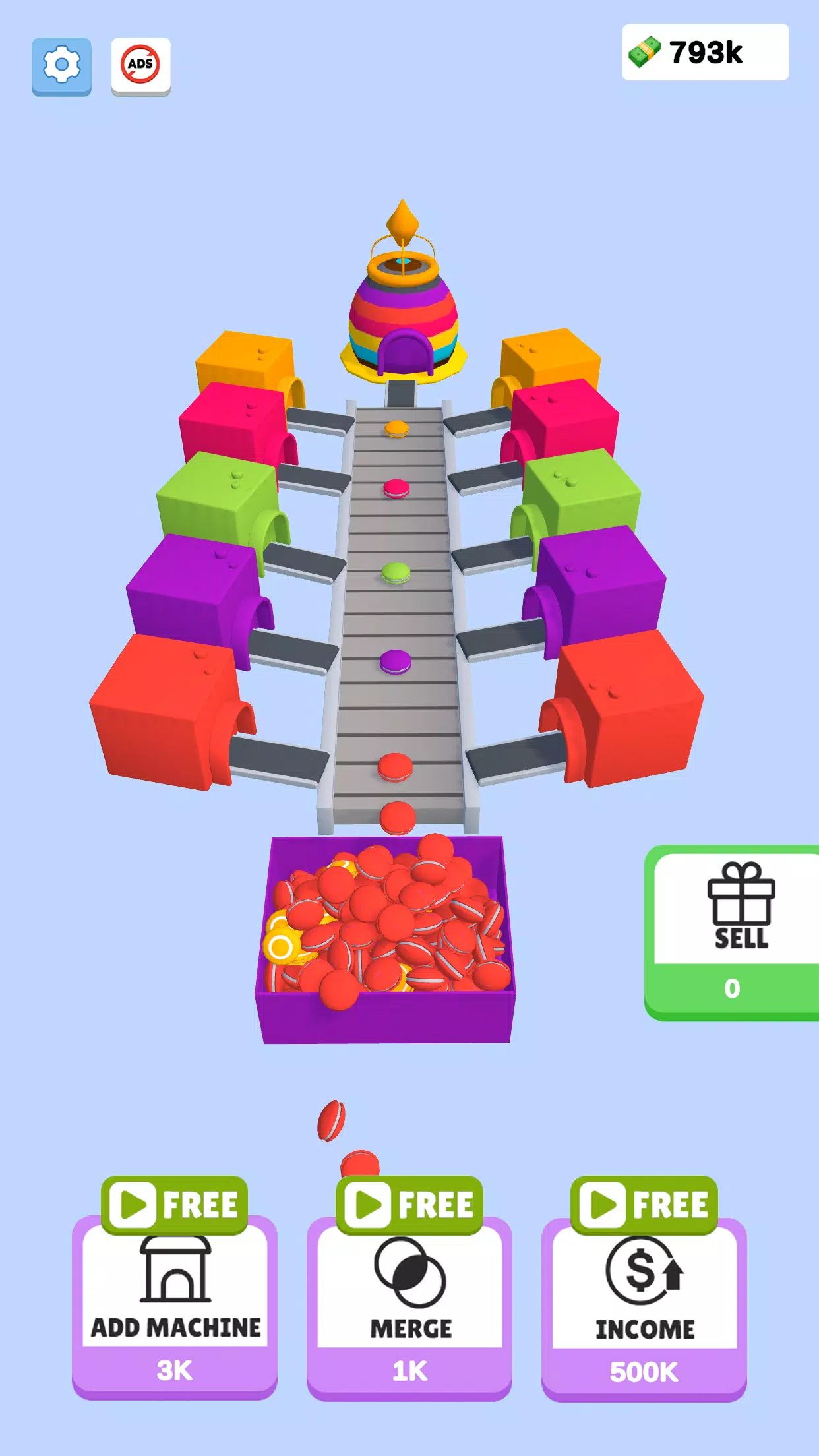 闲置甜点工厂最新版(Idle Dessert Factory Fever) 0.0.8安卓版