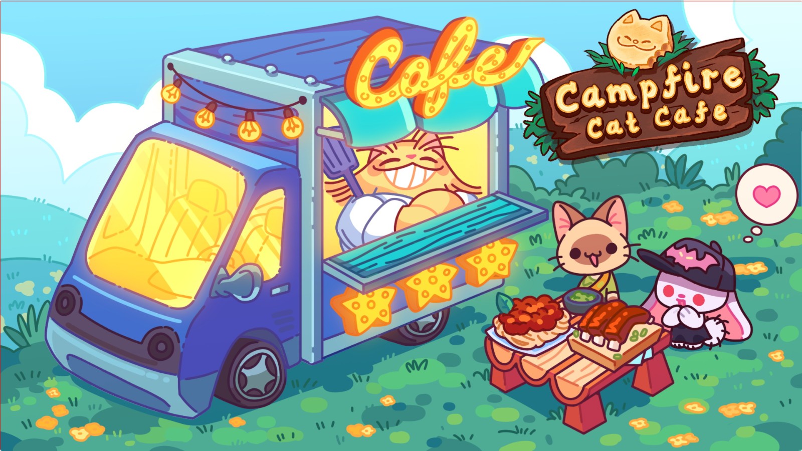 篝火猫咪咖啡馆游戏(Campfire Cafe) 篝火猫咪咖啡馆游戏(Campfire Cafe)