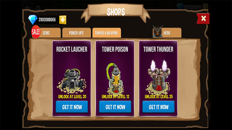 Tower Defense Legend(塔防游戏黄金传奇最新破解版) 2.5安卓版