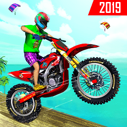 越野特技摩托赛最新版(Trail Bike Racing Tricky Stunts)