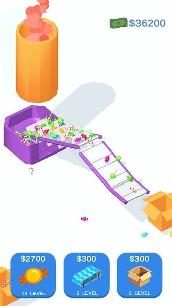 闲置糖果工厂游戏