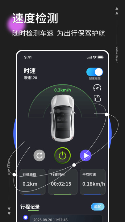 速度测试表