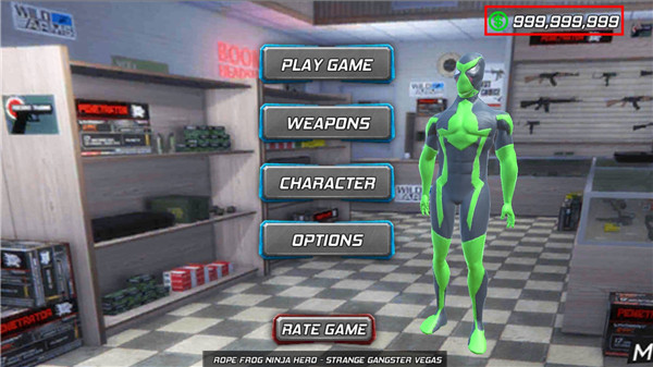 Rope Frog Ninja Hero Car Vegas安装器