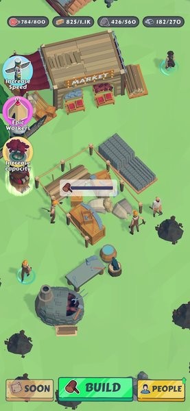 Island Crash: Idle Survival