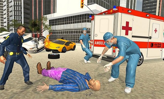 急救车模拟 急救车模拟