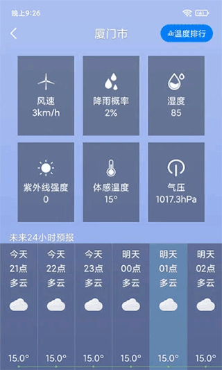 桌面天气最新版