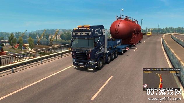 Offroad Hill Side Oil Tanker