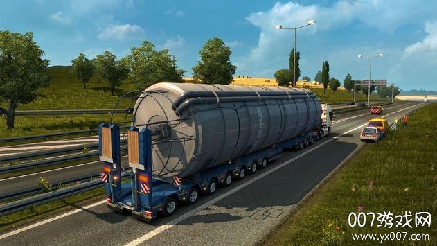 Offroad Hill Side Oil Tanker