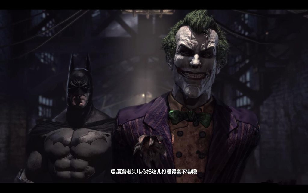 蝙蝠侠阿卡姆疯人院汉化补丁